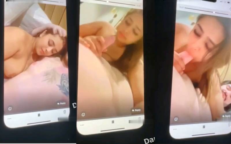 Minahil Malik Viral Leaked Sex Tape Blowjob & Fucking On Bed